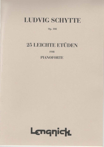 25 Leichte Etudes Opus 108 Piano (Lengnick)