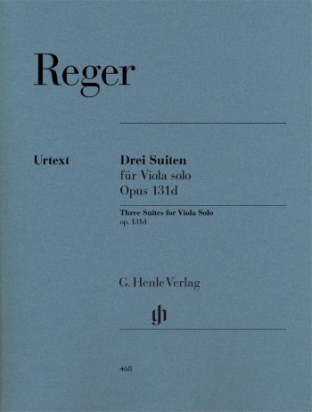 Three Suites Op131d: Viola Solo (Henle)
