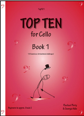 Top Ten Book 1: 10 Sets Of 10 Technical Challenges For Cello (Vale)