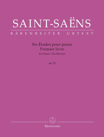 Six Etudes Pour Piano Piano Op.52 (Barenreiter)