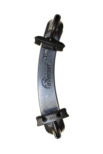 Viola Shoulder Rest: Everest Black 15"-16.5" Collapsible