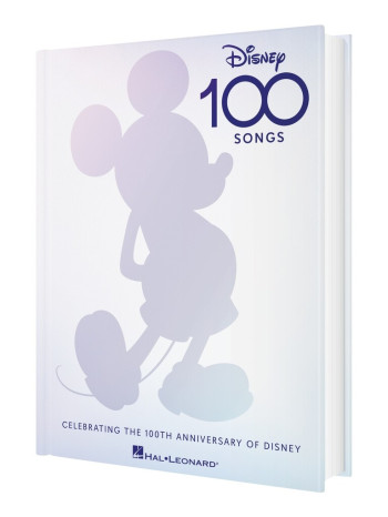 Disney 100 Songs: Top Line Chords And Lyrics  (Hardcover)