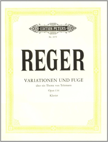 Variation And Fugue On A Theme By Telemann Op 134 For Piano