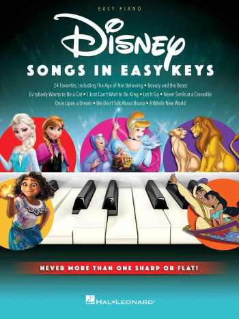 Disney Songs In Easy Keys: 24 Favourites: Easy Piano