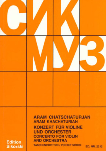 Violin Concerto Miniature Score