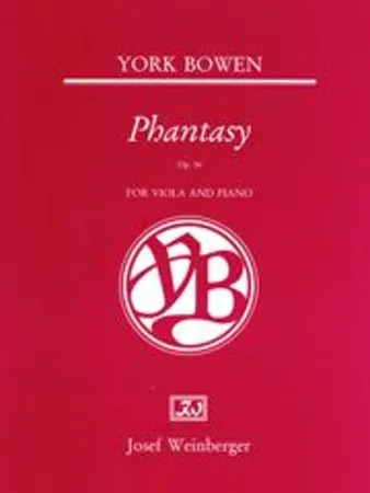Phantasy: Op.54: Viola & Piano (Weinberger)