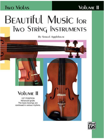 Beautiful Music For Two String Instruments, Book II Viola