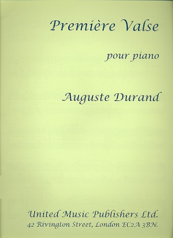 La Valse No.1 Op.83 Piano (UMP)
