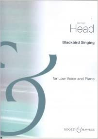 A Blackbird Singing: Low Voice & Piano