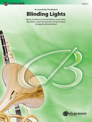 Blinding Lights: Concert Band Conductor Score & Parts