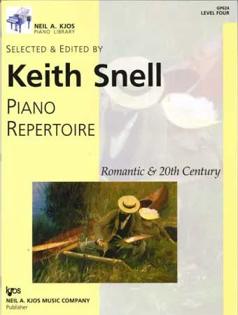 Piano Repertoire: Romantic & 20th Century 4 Piano Solo (Kjos)