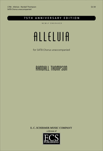 Alleluia SATB (ECS)