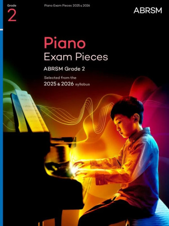 ABRSM Piano Exam Pieces Grade 2 2025 & 2026 Book Only