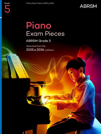 ABRSM Piano Exam Pieces Grade 5 2025 & 2026 Book Only