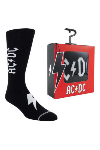 Socks With AC/DC Design Gents UK Size 6.5-11