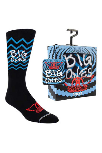 Socks With Aerosmith Design Gents UK Size 6.5-11