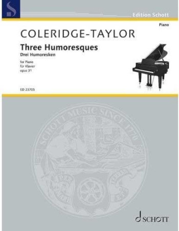 Three Humoresques: Op. 31: Piano Solo (Schott)