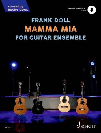 Mamma Mia Guitar Quartet Set Of Parts (Frank Doll)