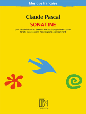 Sonatine For Alto Saxophone & Piano