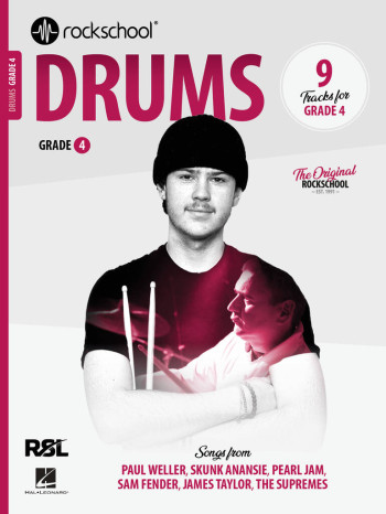 Rockschool: Drums Grade 4 2024 Book & Audio Online