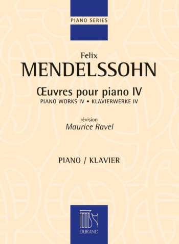 Piano Works Vol.4: Piano (Durand)