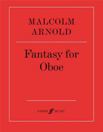 Fantasy For Oboe (Faber)