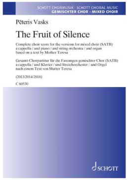 The Fruit Of Silence: (SATB) A Cappella