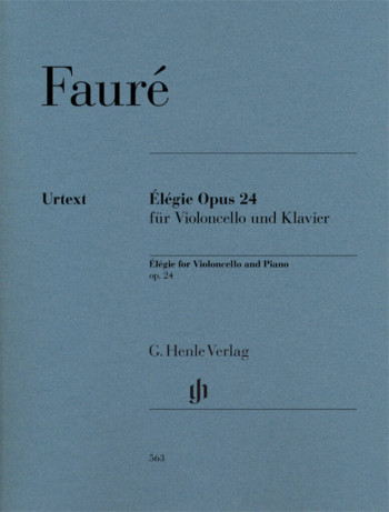 Elegie Op.24: Cello & Piano (Henle HN563)