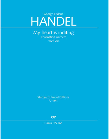 My Heart Is Inditing: Vocal Score (Carus)