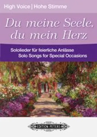 Franz Schubert : Im Abendrot - Piano, High Voice - Faber Digital