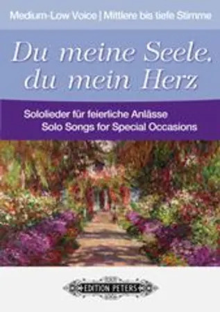 Franz Schubert : Im Abendrot - Piano, Low Voice, Medium Voice - Faber Digital