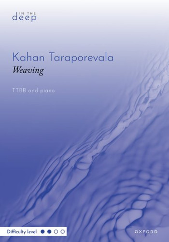 Weaving for TTBB and piano