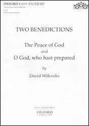 Two Benedictions Unaccompanied SATB (OUP)