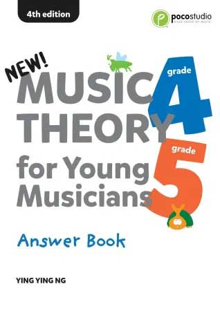 Music Theory For Young Musicians Answer Book G4-5 4th Edtition