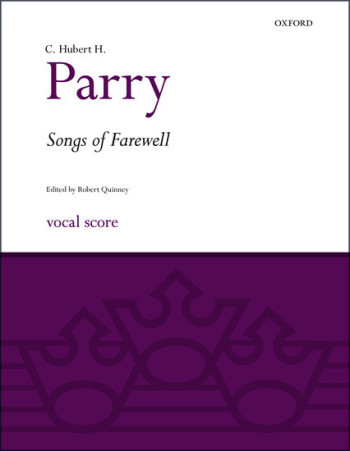 Songs Of Farewell: Vocal Score (Quinney) (OUP)