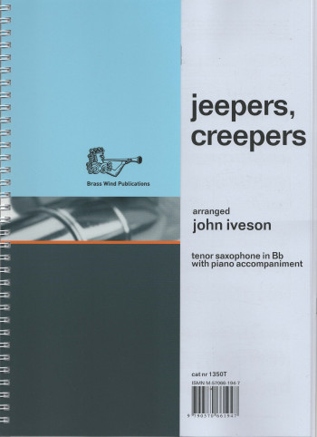 Jeepers Creepers: Tenor Sax & Piano (Brasswind)