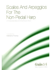 ABRSM Scales & Arpeggios For The Non-Pedal Harp Grades 1-5