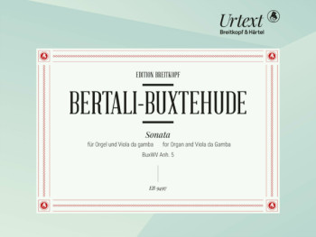 Sonata BuxWV App. 5: Organ (Breitkopf)