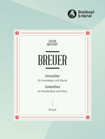 Sonatina: Double Bass And 1 Other Inst. (Breitkopf)