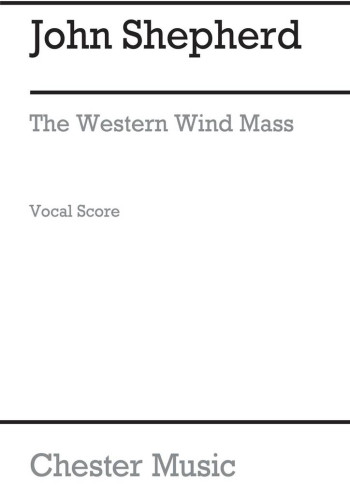 Western Wind Mass SATB (Chester)