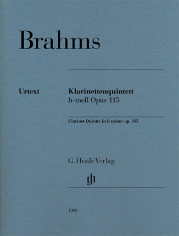 Clarinet Quintet In B Minor Op.115: Parts (Henle)