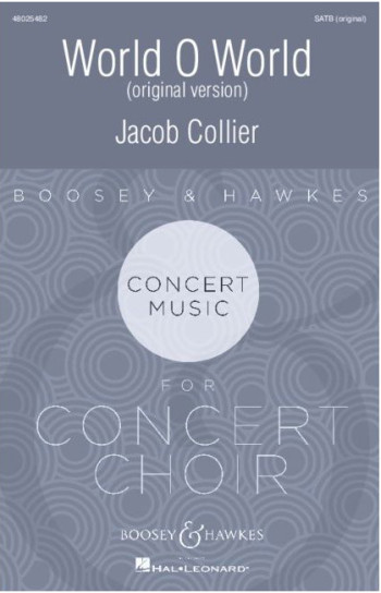 World O World: Vocal SATB A Cappella (Boosey & Hawkes)