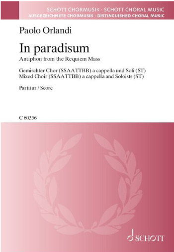 In Paradisum: Mixed Choir (SSAATTBB) A Cappella (Schott)