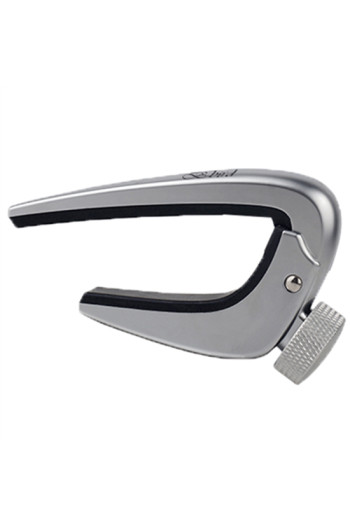 B-Bird BA01 Acoustic Curved Guitar Capo - Brushed Alloy