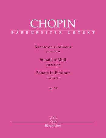 Sonata Op.58 B Minor: Piano (Barenreiter)