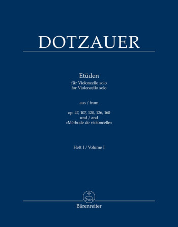 Etudes For Violoncello Solo Vol.1 (Barenreiter)