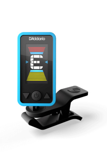 D'Addario Eclipse Headstock Tuner, Blue