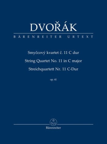 String Quartet C Major No 11. Op.61: Miniature Score