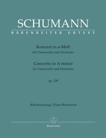 Concerto A Minor Op129: Cello & Piano (Barenreiter)