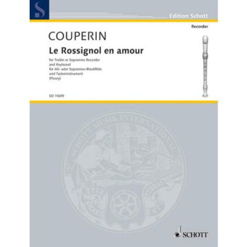 Le Rossignol En Amour  - Treble Recorder And Piano